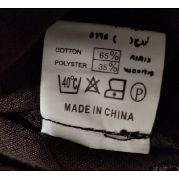 Women's Top Blouse Size Medium Brown Embroidered Long Sleeve New - Picture 11 of 11